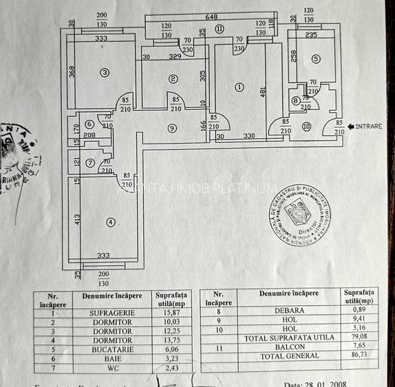 Drumul Taberei - Str. Brasov, 87 mp, etaj 1/4, parcare, posibilitate centrala - 17