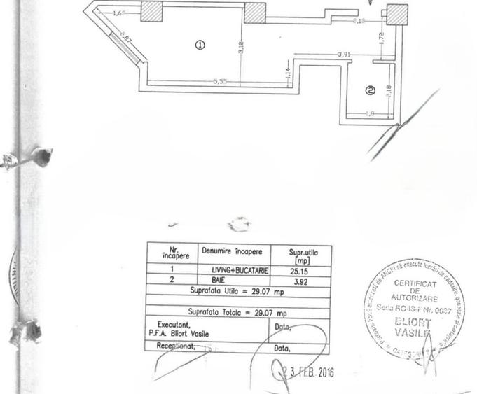 Lazar Residence – Palas Mall! Ap 1 camera, et 2.Ideal investitie - 9