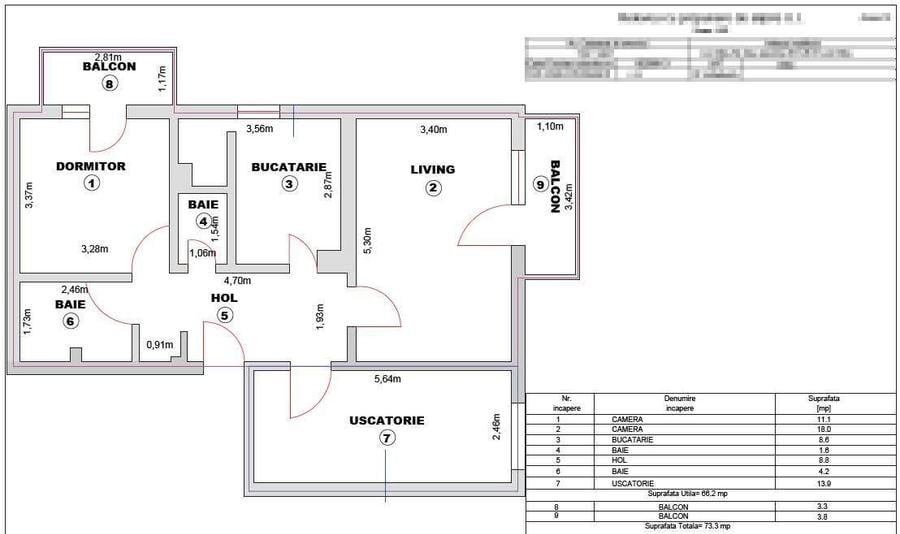APARTAMENT 3 CAMERE DE VANZARE ALEEA IASOMIEI TURNIȘOR - 8