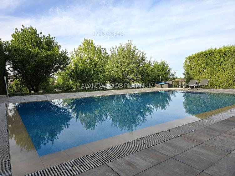 Corbeanca, vila superba, 2083 mp teren cu iesire la lac si drept de agrement - 9