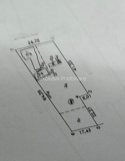 Teren 1350 mp cu deschidere 25 ml cu casa demolabila de 90 mp - 4