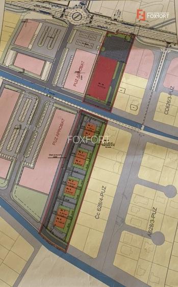 Teren 11800 mp cu front de 50 ml, Mosnita Noua langa Penny - ID V4786  - 2