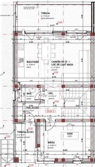 Duplex 4 camere, 180mp + demisol open-space, 280 mp teren, Narciselor, Florești - 15