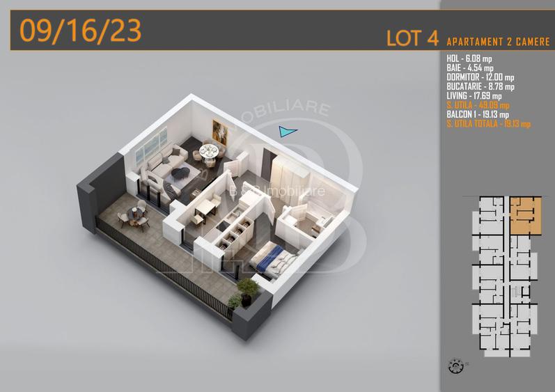 Apartament 2 camere Theodor Pallady-Metrou Nicolae Teclu - 2