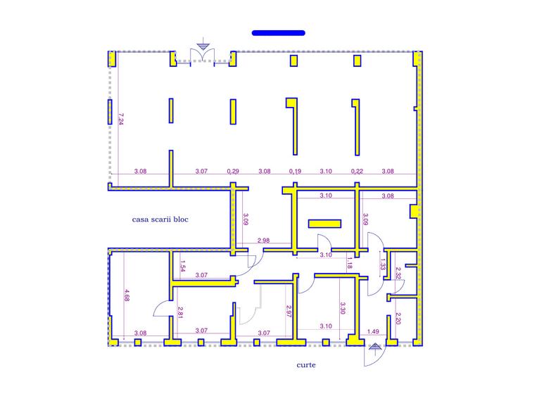 Spatiu comercial de inchiriat in Oradea, zona Dacia