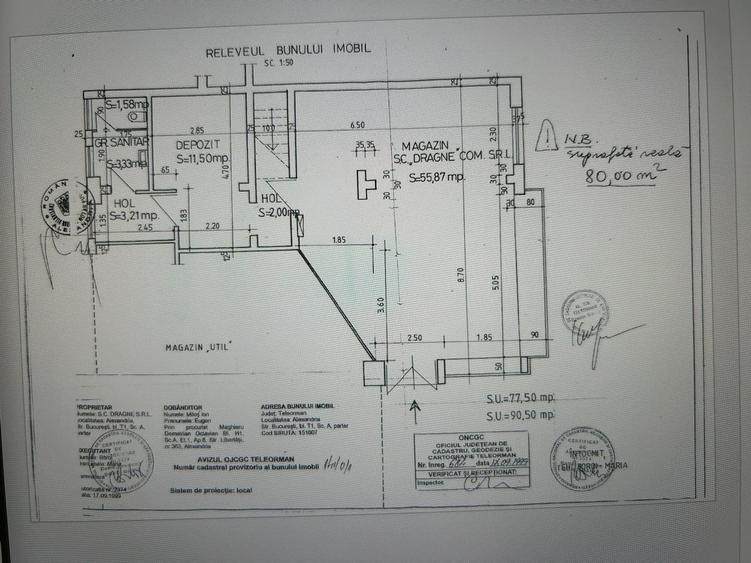 Spatiu comercial de inchiriat pe Strada Bucuresti, Alexandria