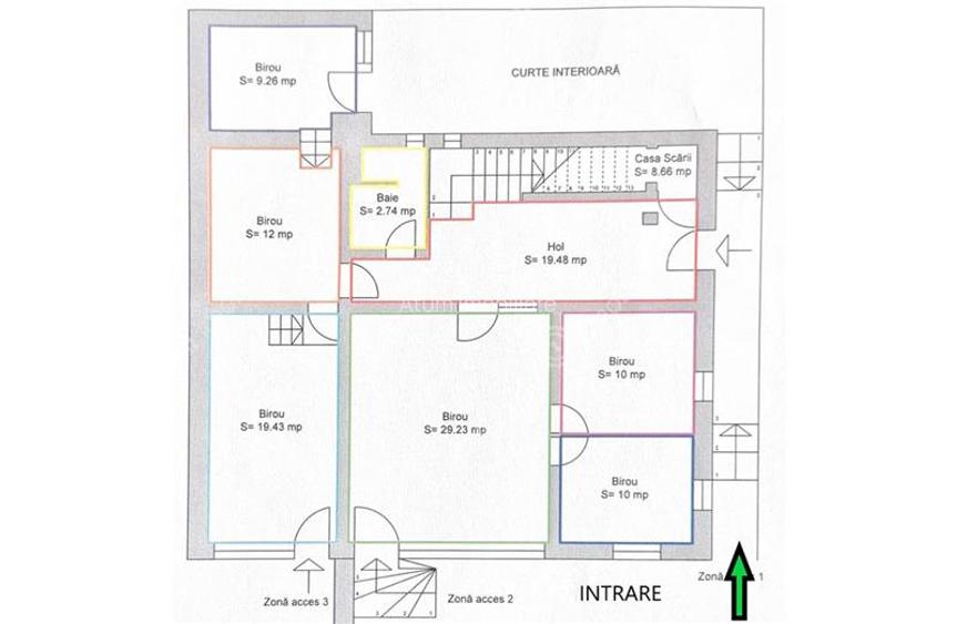 Spatiu de birouri premium 6 locuri parcare zona Calea Dumbravii Sibiu - 7