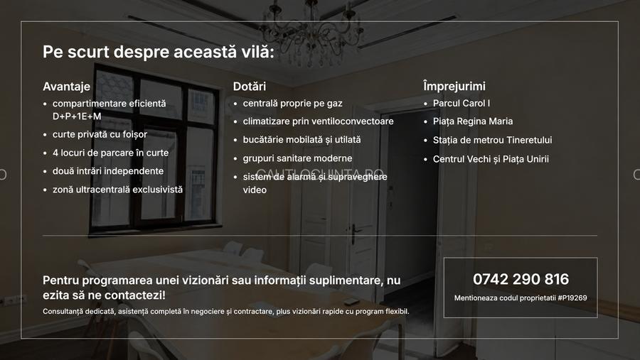 Vilă 370mp 8 Birouri | Birouri | Parc Carol | Curte Proprie | Parcare - 13