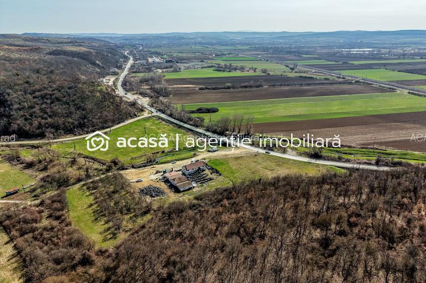 1,2 ha teren comercial/industrial cu hale in Baratca Paulis Arad - 3
