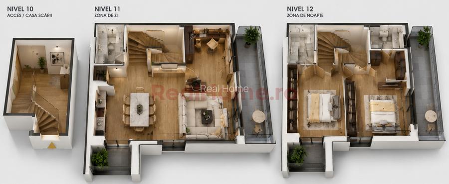4 camere | 10 minute Metrou | premium | comision 0 | 4 balcoane - 2