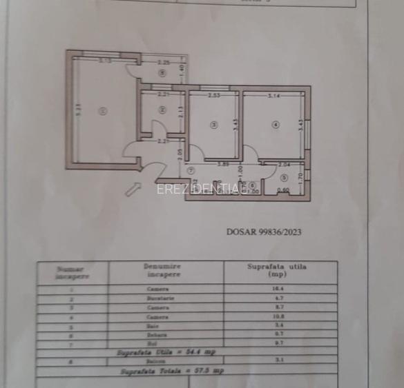 Apartament 3 camere  decomandat – Auchan Titan - 13
