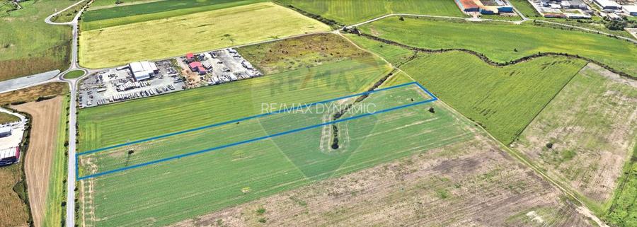 Teren comercial 5 ha, PUZ aprobat, acces direct Centura Nord Arad - 7