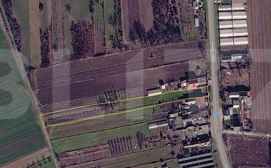 Teren intravilan 2.800 mp | Front 13 m | Acces dublu | Aproape de Slatina