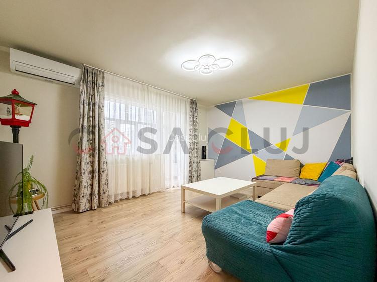 4 camere decomandate, etaj intermediar,Manastur - 2
