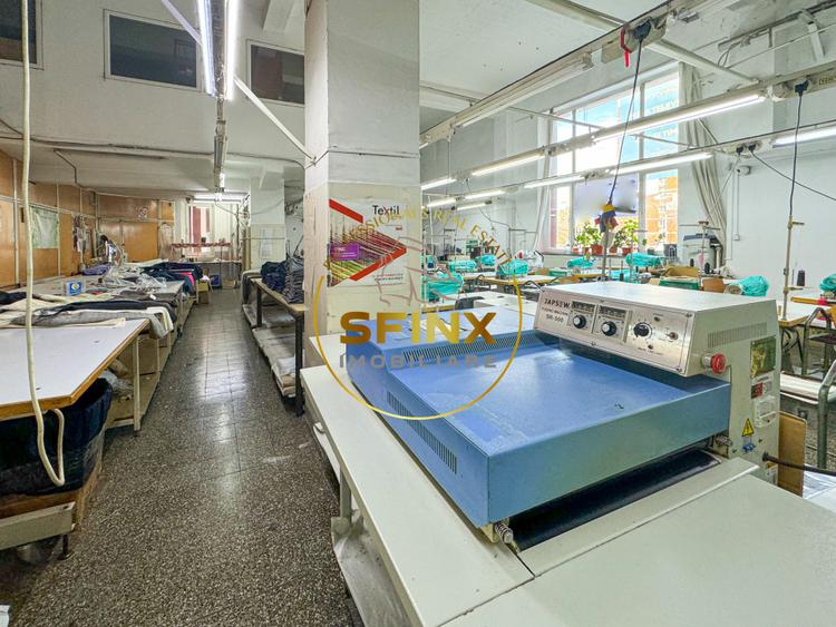 De inchiriat sectie productie textile cu utilaje - Apaca