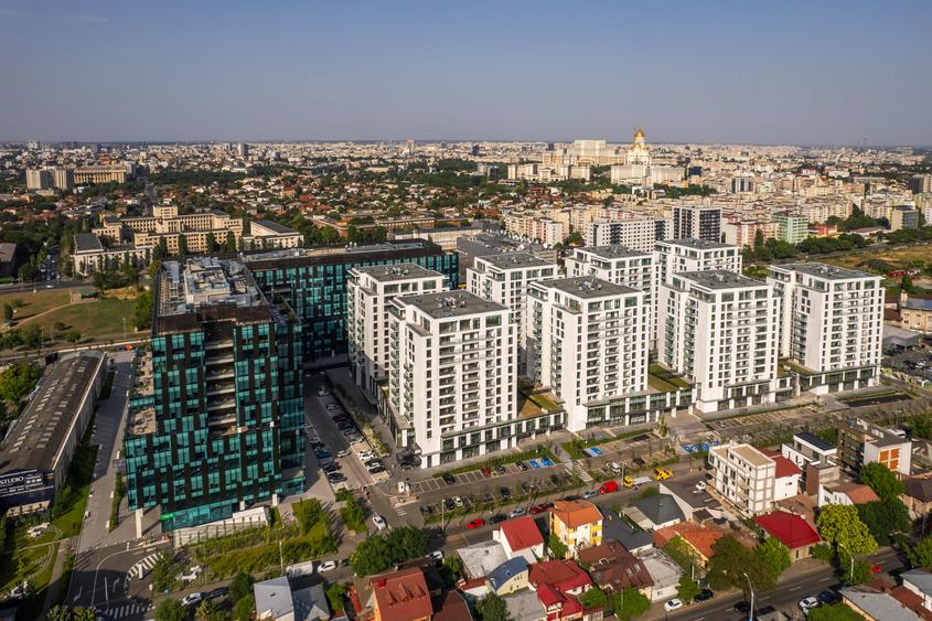 Penthouse 4 camere One Cotroceni Park | terasa generoasa | Metrou Acad. Militara