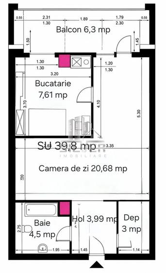 Apartamente cu o camera/40-44 mp/IMOBIL NZEB/TVA INCLUS.