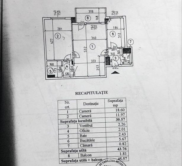 Apartament doua camere - Piața Romana