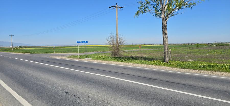 Teren agricol de vanzare 2 ha, stradal la asfalt pe DN 24 TISITA - TECUCI