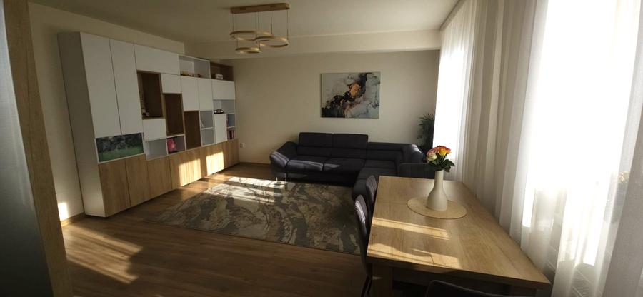 Apartament cu 3 camere, finisat, mobilat și utilat complet, situat în Baciu