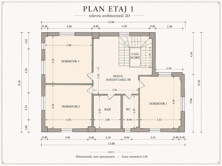Vânzare Construcție Ultracentral beton la gri S+P+1 - 6