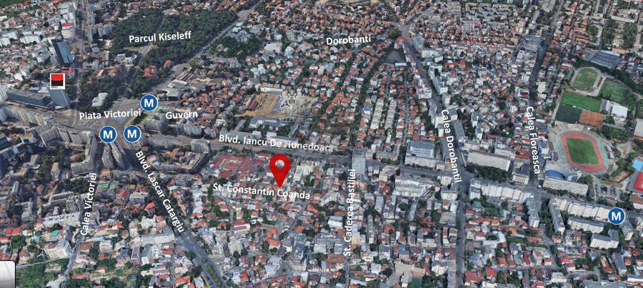 Teren Ultracentral Piata Victoriei | 327 mp
