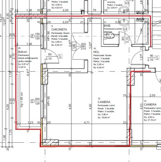 Cladire la gri – Mamaia Nord Lidl, cu  17 garsoniere si 2 apartamente - 9