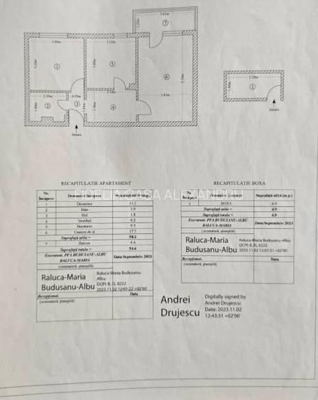 Apartament 2 Camere Tg Cucu
