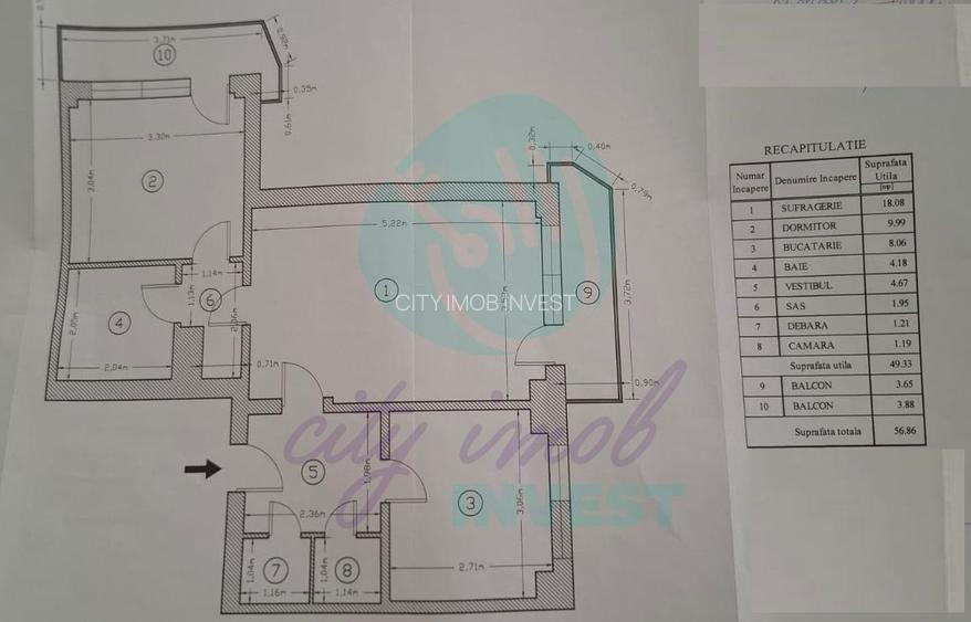 2 camere renovate | Calea Moșilor – Eminescu