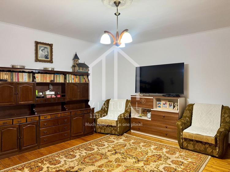 Apartament la casa cu 3 camere, 72mp utili + pivnita si magazie (30mp)