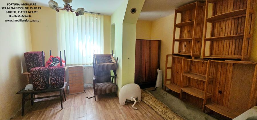 Apartament 3 camere, parter, Precista- zona Scoala nr.10