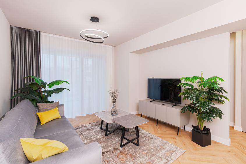 AFI Home North-2 camere,mobilat&utilat,prima inchiriere,+1 loc parcare