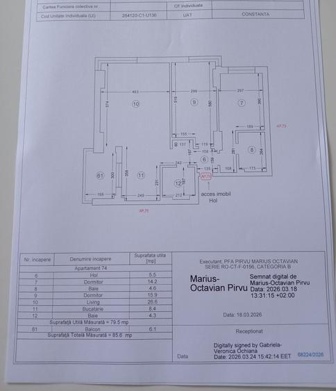 Energia Residence | 3 camere | 2 bai | PARCARE