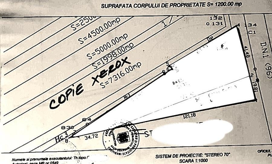 Snagov, CIolpani, Deschidere 61m DN1, Teren Intravilan 4906mp