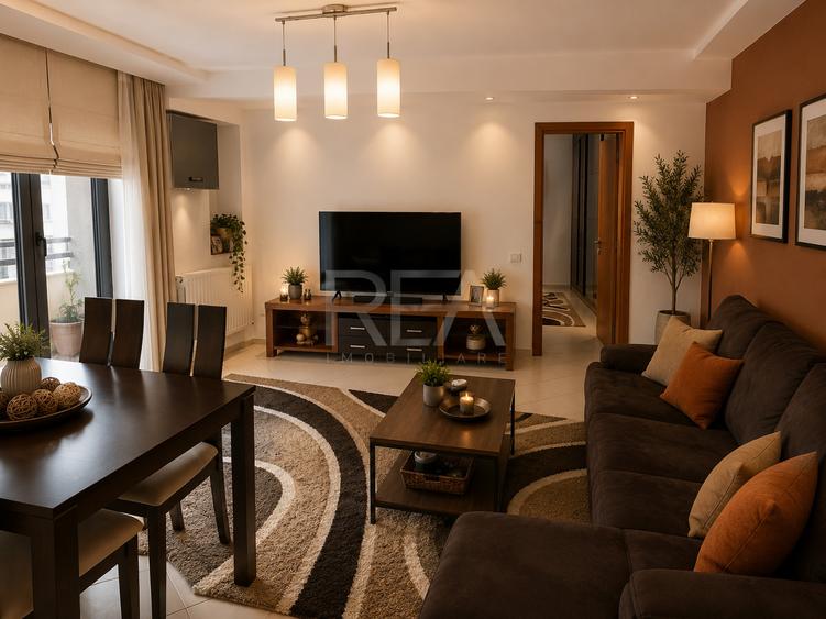 3 camere Decebal, centrală, an 2009, metrou, 66 mp