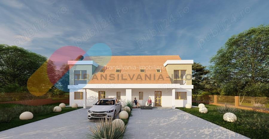 Casa cuplata 120mp si teren 430mp in Chinteni - 6