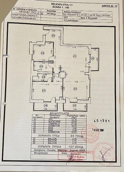 Apartament 3 camere, 3 balcoane , Atlantis One, Pantelimon