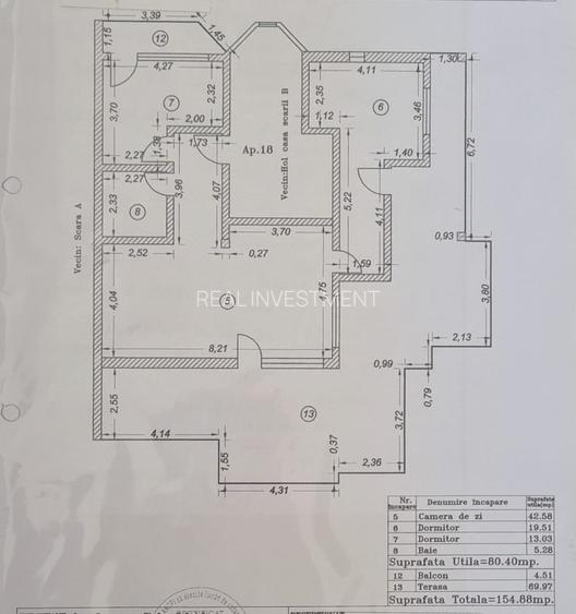 Apartament spectaculos 3 camere zona NIBIRU -COSTINESTI vedere la mare - 3