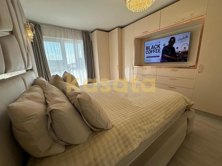 3 camere / Mobilat / Utilat / 2 parcari incluse in pret / LUX