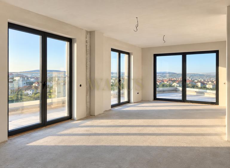 Penthouse Modern - 100MP | Terasa | Parcare - Cart. Bună Ziua