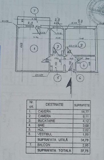 Brancoveanu - Huedin Apartament 2 camere