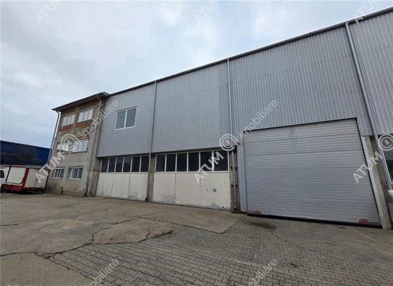 Hala Industriala de inchiriat 3800 mp curte libera 4200 mp in Sibiu