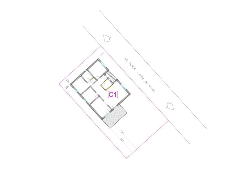 FARA COMISIOANE casa 4 camere P+pod placa incalzire pardos pompa caldura beci - 11