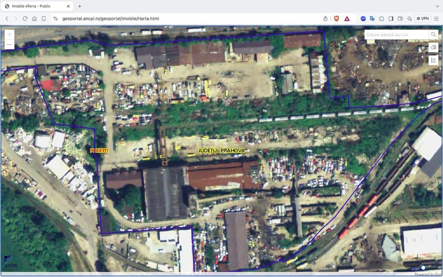 Platformă Industrială cu Cale Ferată si Infrastructură Completă