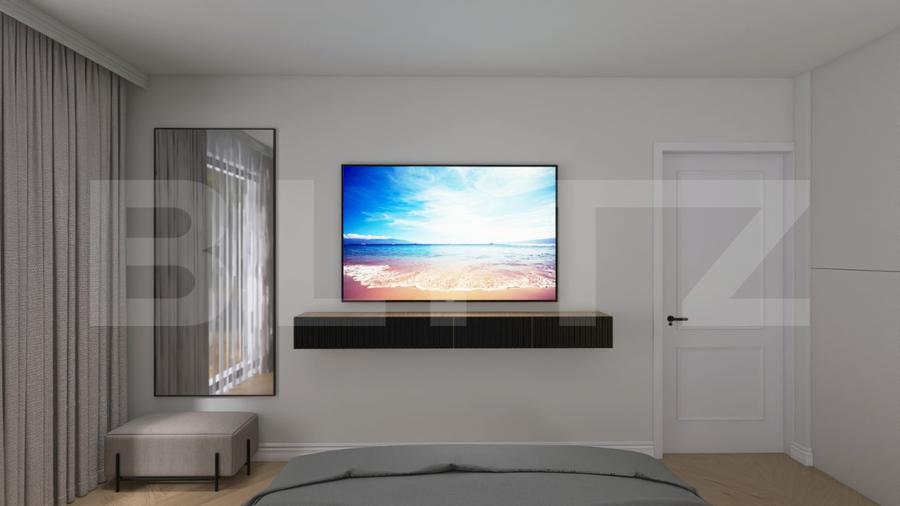 Apartament cu 3 camere in suprafat utila de 81,74 mp si balcon zona Bradet
