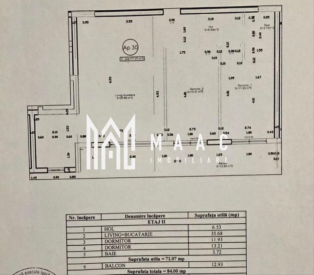 Apartament 3 camere de vânzare | Sibiu, Lazaret | City Residence