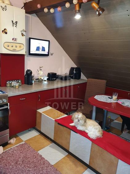 Apartament spațios 3 camere, 99 mp, mobilat și utilat, cu pod – etaj 2
