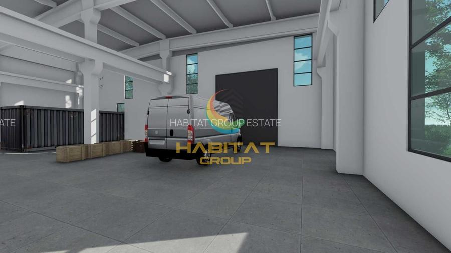 Hală industrială cu poduri rulante și putere 1,8 MW – 2400 mp | Popești-Leordeni - 7
