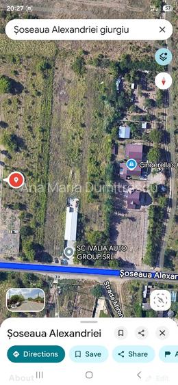 Teren Intravilan 2470 mp - Șoseaua Alexandriei, Giurgiu | Utilități la 2m | Acte - 3