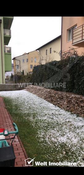 Apartament cu gradina in bloc tip vila, 75 mp util + 120 mp, parcare - 7